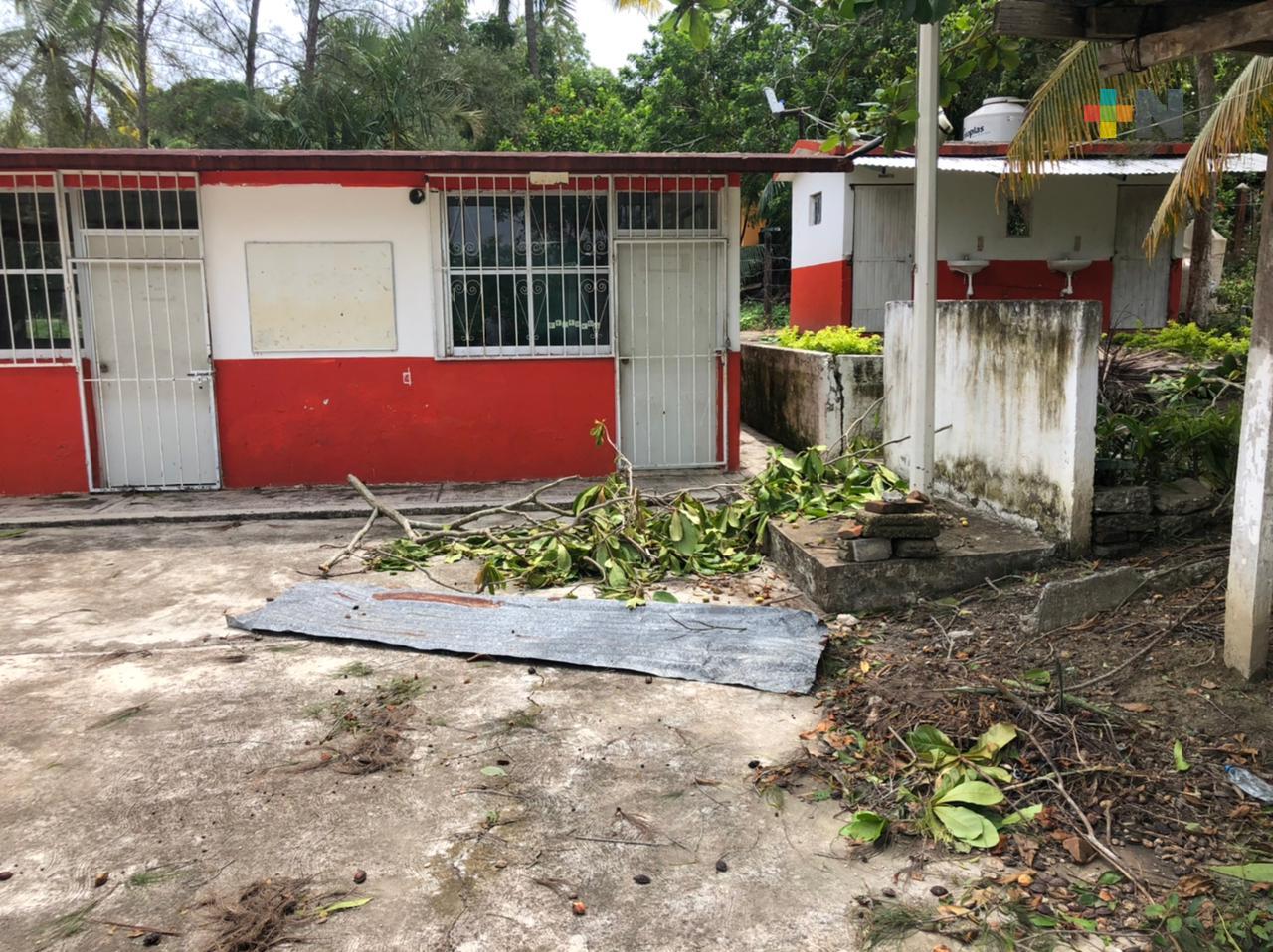 Presentan daños por Grace 32 planteles del Teba en Tuxpan