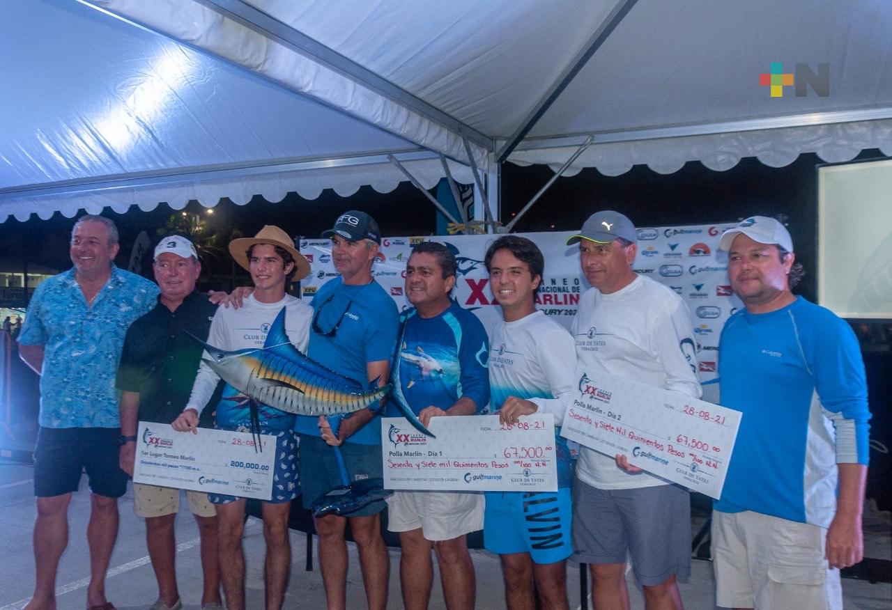 Equipo Buenamar es campeón del Torneo Internacional del Marlín 2021