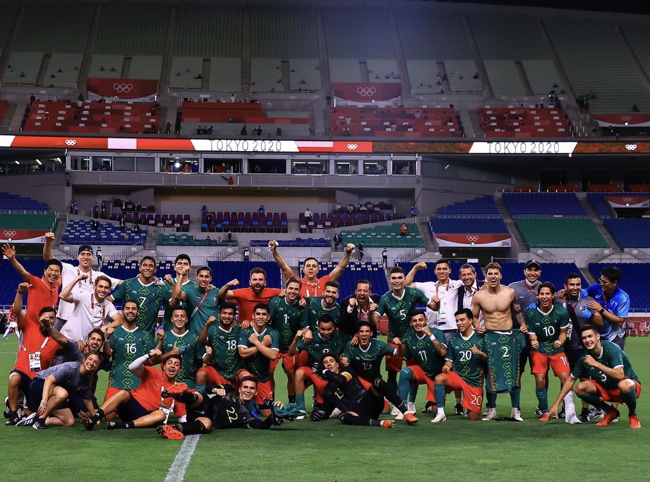 México logró la medalla de bronce en futbol, derrotó 3-1 a Japón