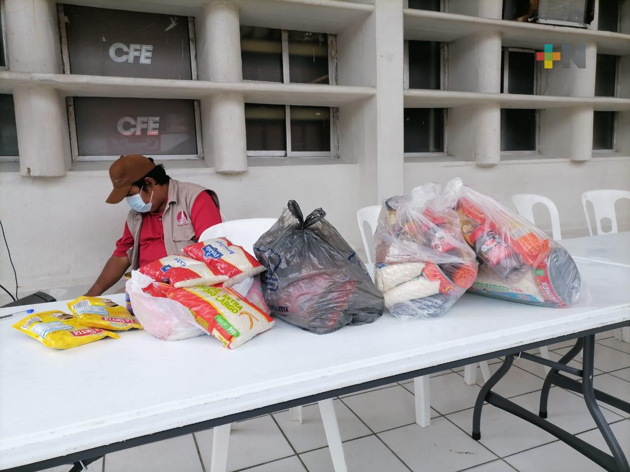 Instaló Ayuntamiento de Coatzacoalcos centros de acopio en apoyo a personas afectadas por huracán Grace