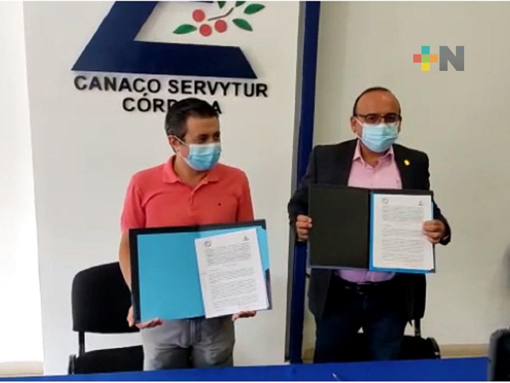 Canaco Córdoba y Tecnológico de Orizaba firmaron convenio de colaboración