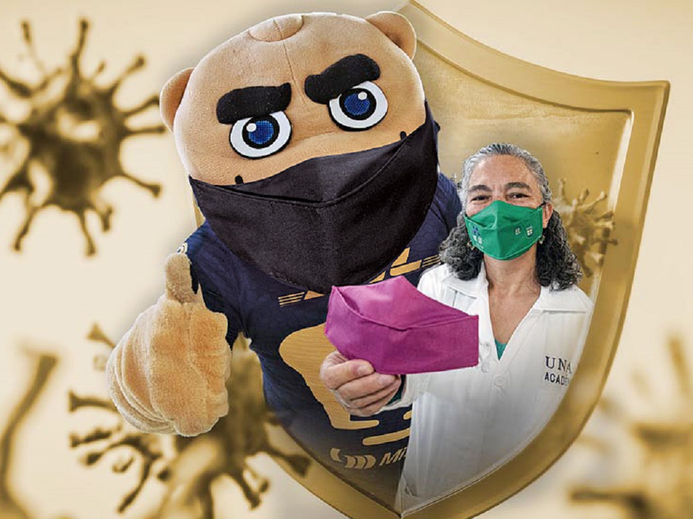 Crean en la UNAM cubrebocas que inactiva al SARS-CoV-2