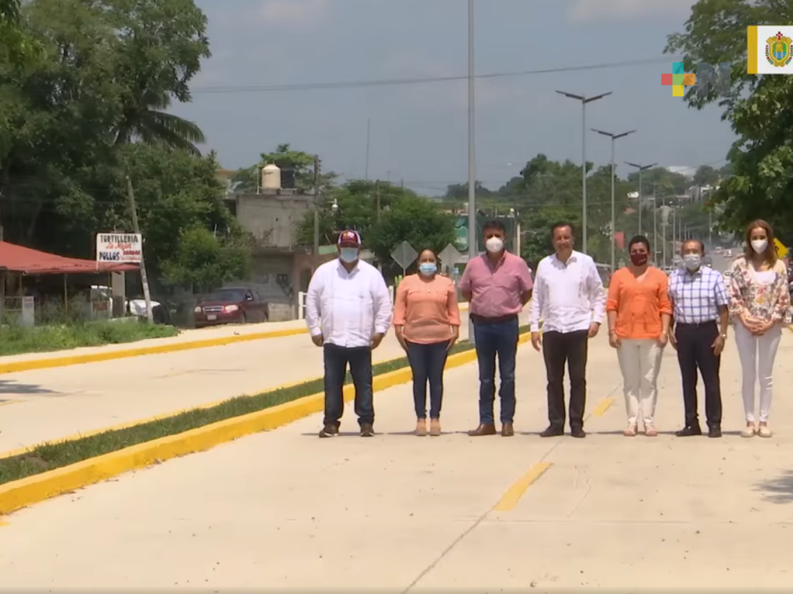 Gobernador Cuitláhuac García visitó Tempoal para mostrar obras realizadas en zona norte