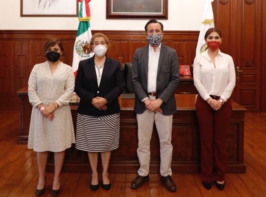 Felicitó Gobernador de Veracruz al Poder Judicial por rescatar finanzas de dicho organismo