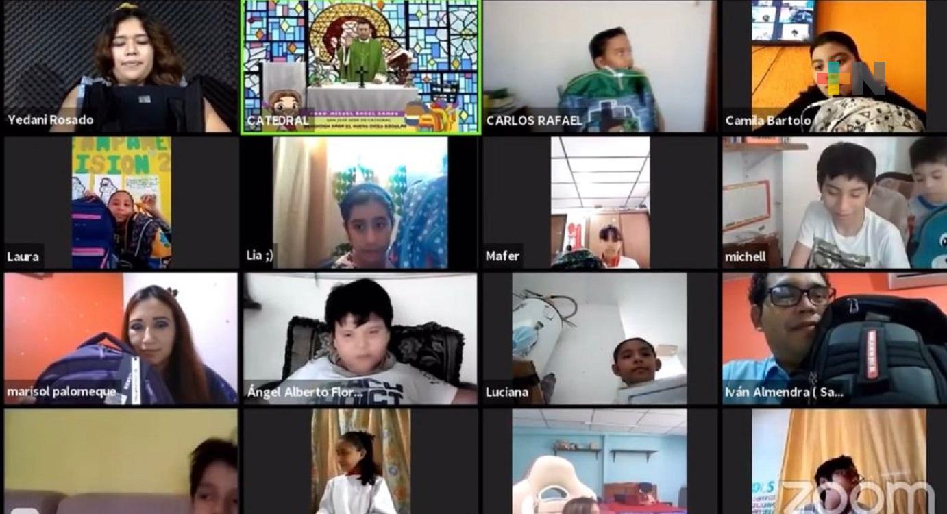 Diócesis de Coatzacoalcos celebró misas para bendecir el inicio del ciclo escolar 2021-2022