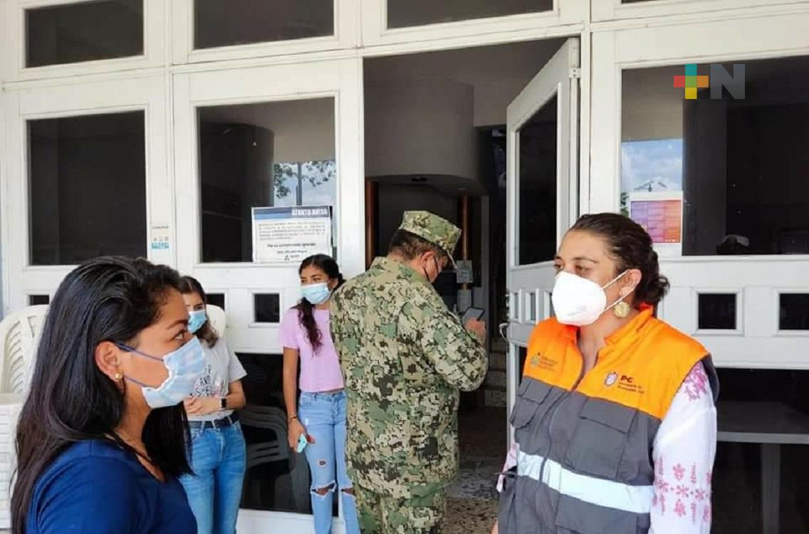 Diputada Elizabeth Cervantes se unió a la tarea de dar apoyo a damnificados del municipio de Álamo