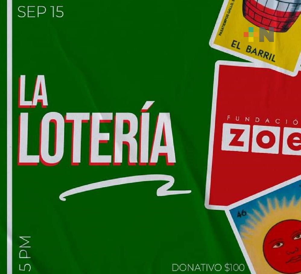 En Coatzacoalcos, Fundación Zoe llevará a cabo segunda lotería con causa