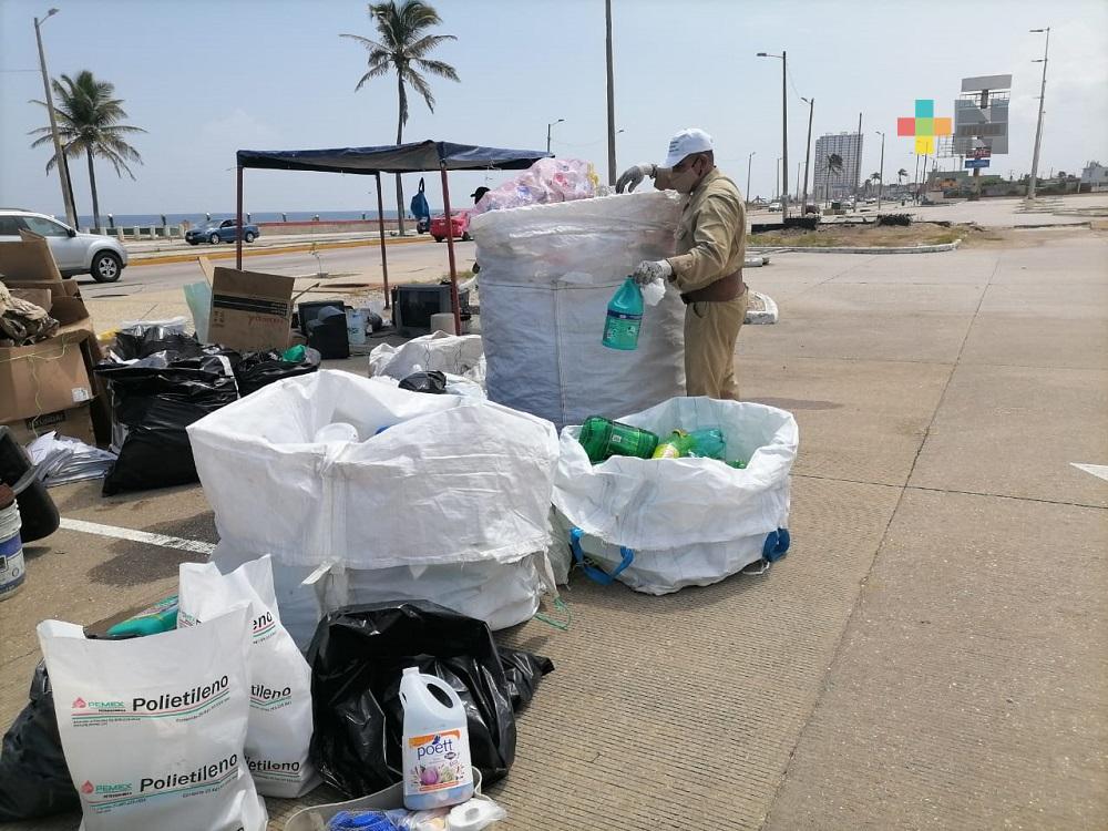 En Coatzacoalcos, asociación realizó reciclatón con causa
