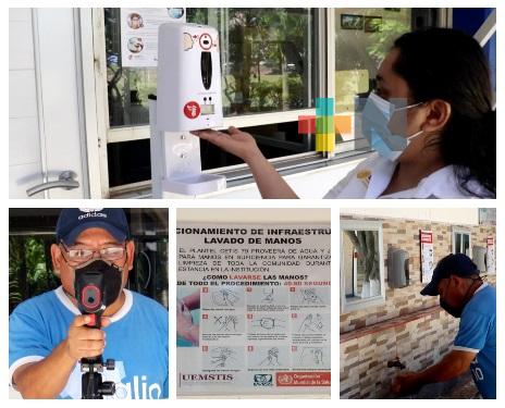En Coatzacoalcos, escuelas continúan con preparación para regreso clases presenciales y escalonada