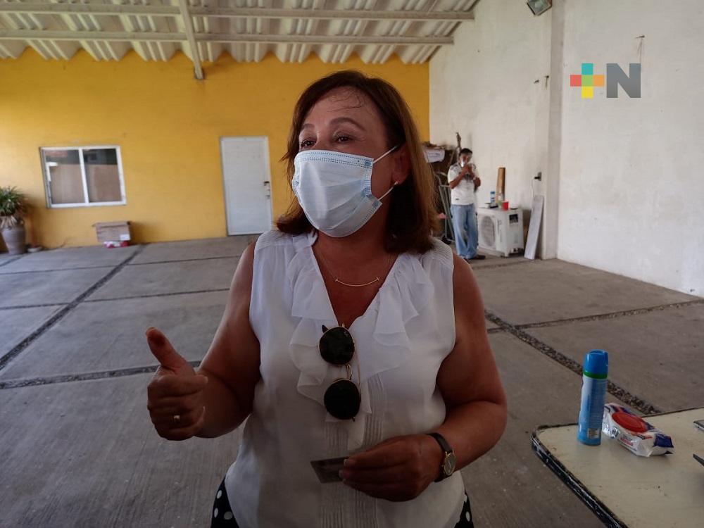 En Coatzacoalcos, secretaria Rocío Nahle García, participó en la Consulta Popular