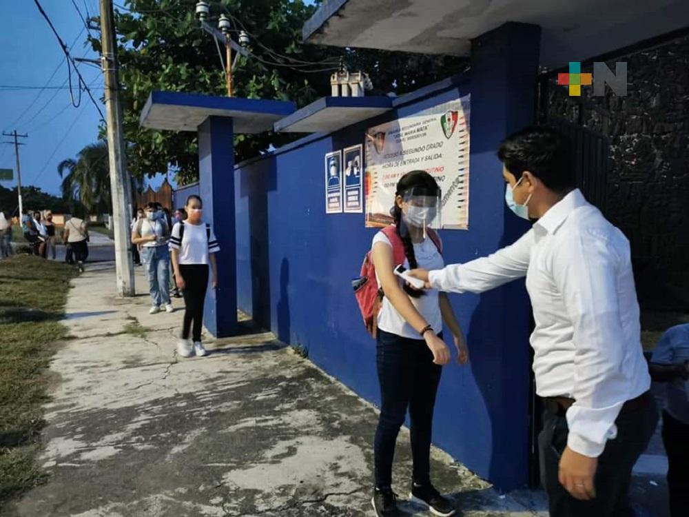 En escuelas de Martínez de la Torre, guardaron protocolos de salud ante inicio de ciclo escolar