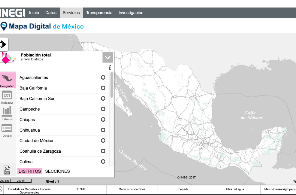 Presentan INE e INEGI la herramienta Estadísticas Censales a Escalas Geoelectorales 2020