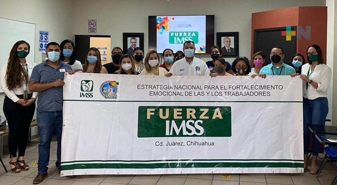 Fuerza IMSS cuida y fortalece salud emocional de sus trabajadores