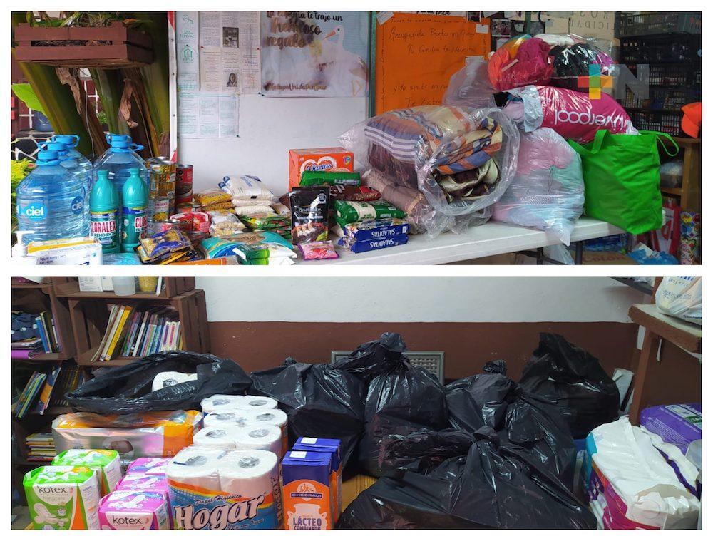 Grupo Apoyo Xalapa instala centro de acopio para ayudar a familias xalapeñas afectadas por huracán