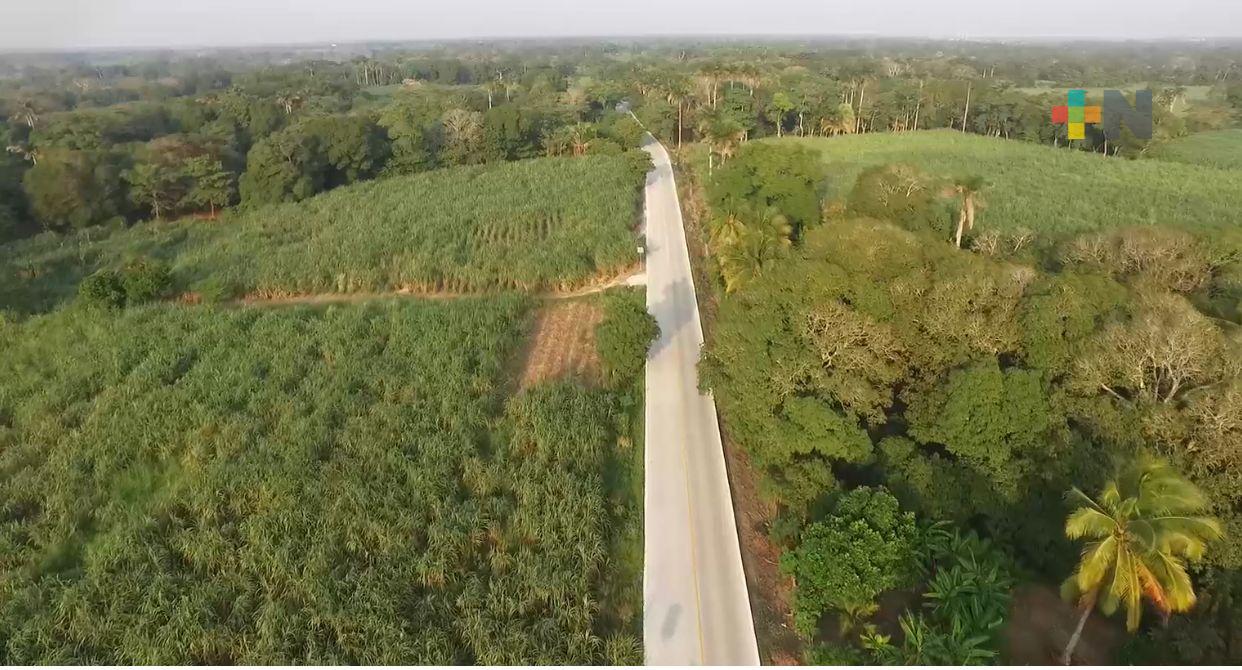 Obra carretera beneficia a cañeros de la Cuenca