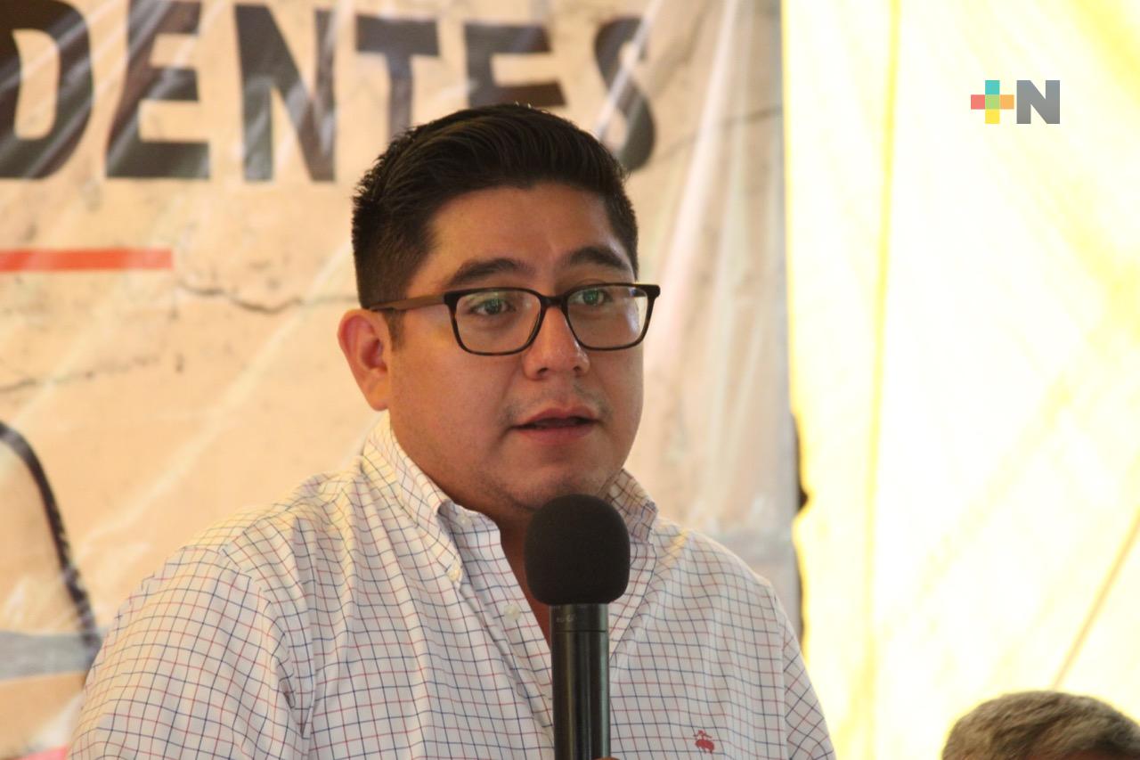 La oposición nunca escuchó al pueblo, por eso se queja, responde delegado de Morena en Veracruz