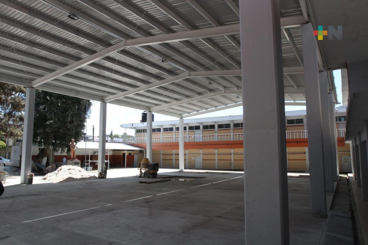 Inversión de 7.2 mdp para dignificar escuelas y transformar la educación en Xalapa: SEV