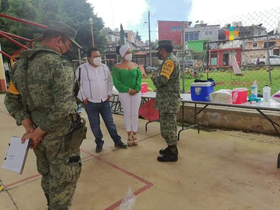 Más de 3 mil dosis de vacunas CanSino contra COVID- 19 se aplicaron en Huayacocotla