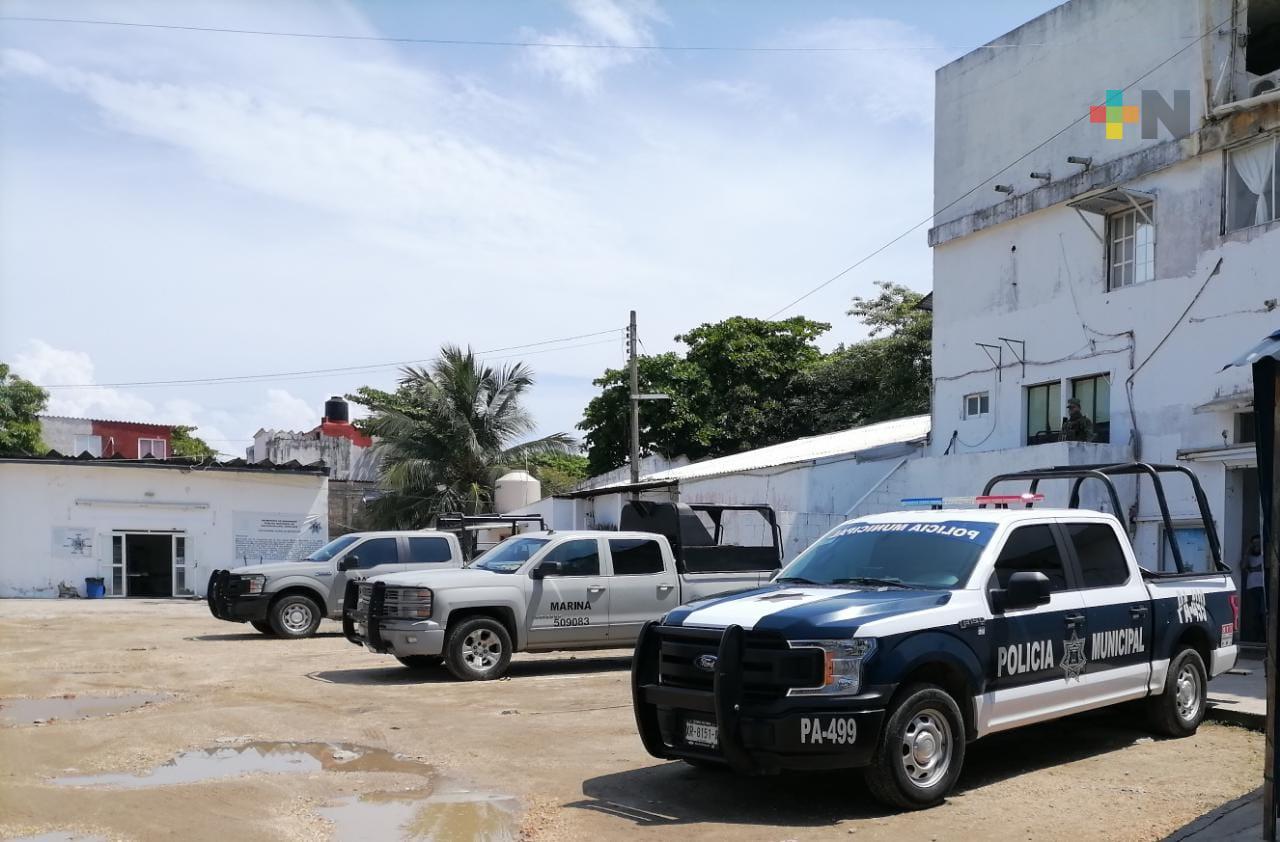 La Marina refuerza  seguridad en Coatzacoalcos