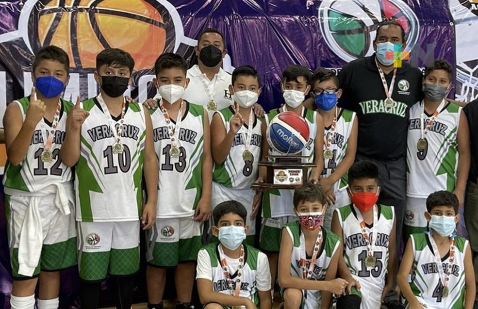 Veracruz, Campeón Nacional de Baloncesto Sub-12