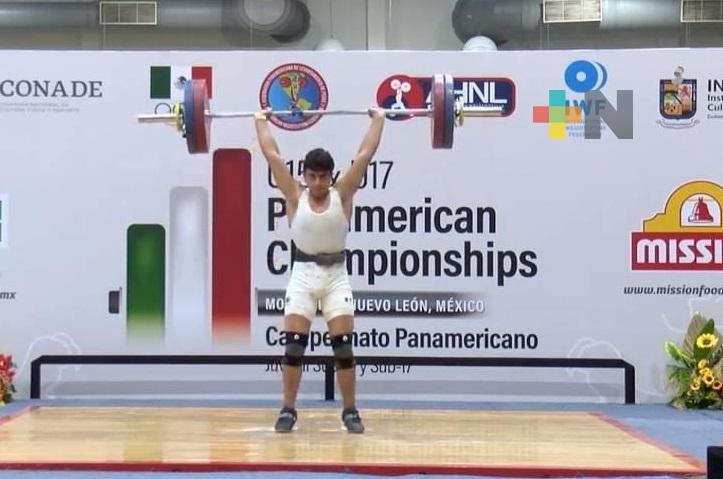 Héctor Hugo Limón brilló en Panamericano Juvenil de Halterofilia