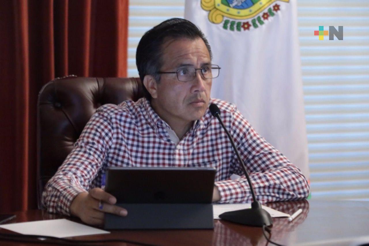 Veracruz agradece la solidaridad de Bolivia: Cuitláhuac García