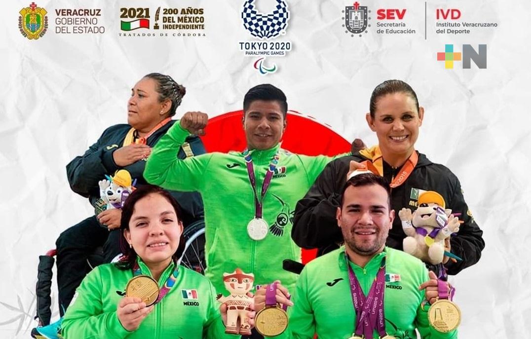 Cinco veracruzanos entrarán en acción en los Juegos Paralímpicos Tokio 2020