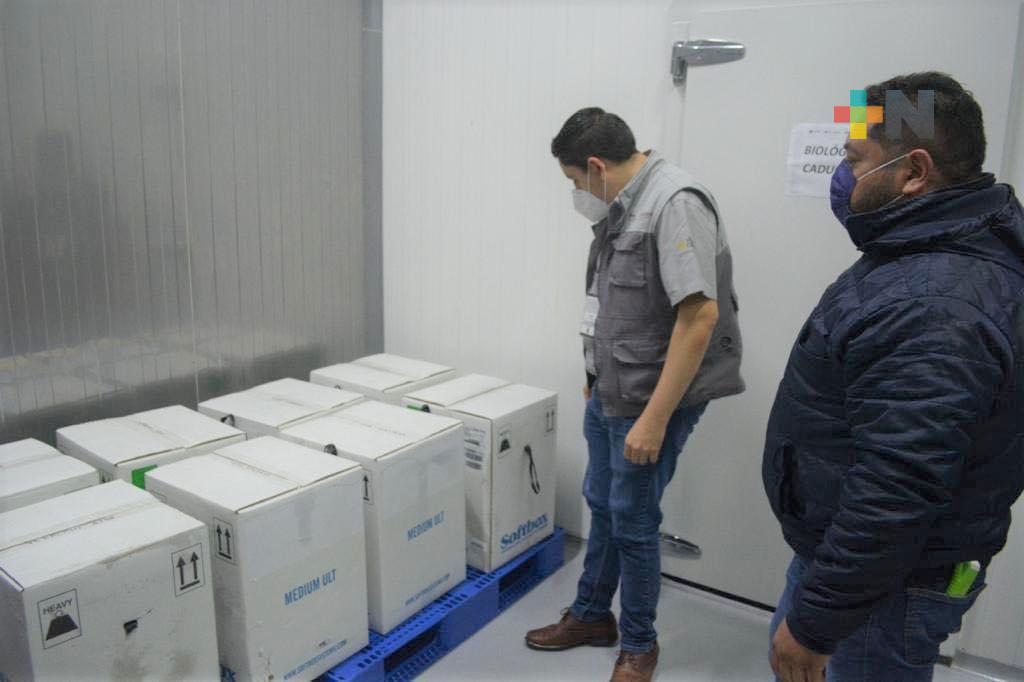 Llegan 221 mil 630 dosis para municipios a cargo de SEDENA