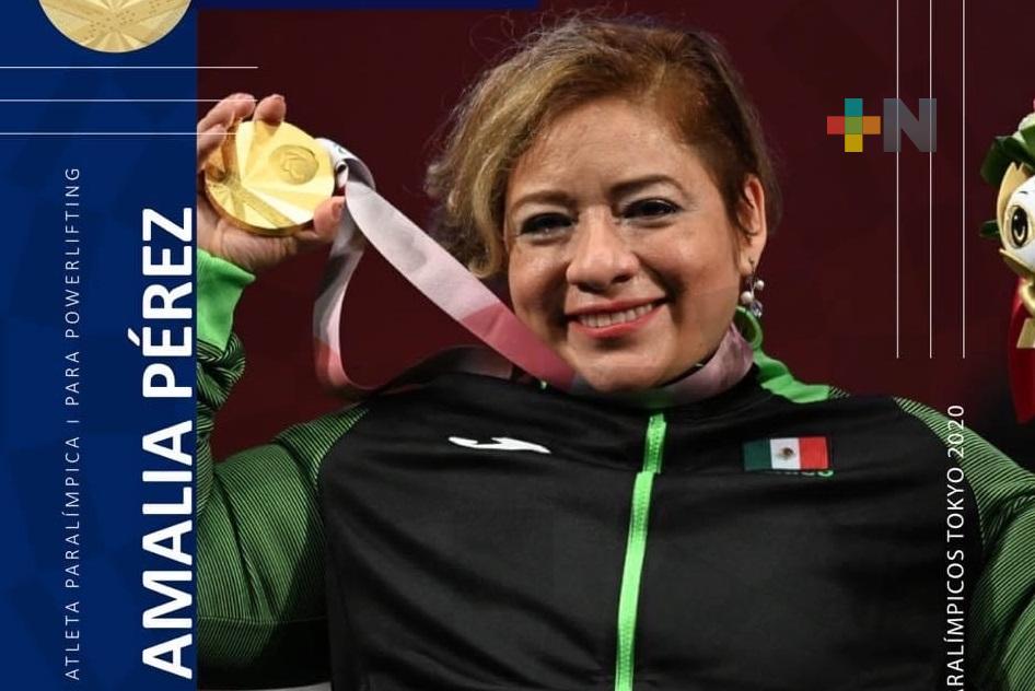 Amalia Pérez brinda primer oro a México en Juegos Paralímpicos «Tokio 2020»