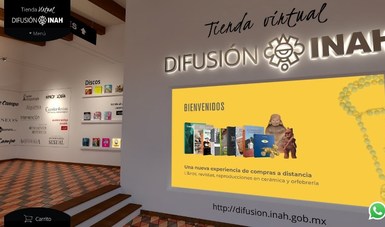 INAH presenta su tienda virtual de publicaciones y reproducciones