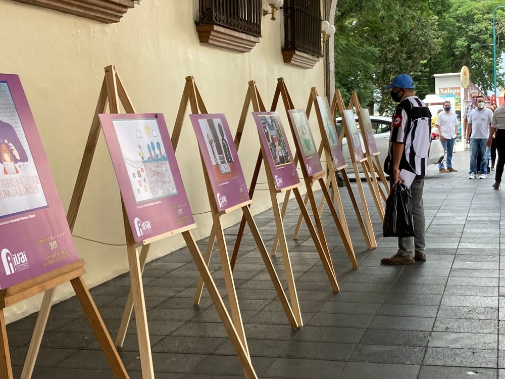 IVAI realiza exposición con trabajos ganadores del concurso de dibujo infantil 2020 y 2021