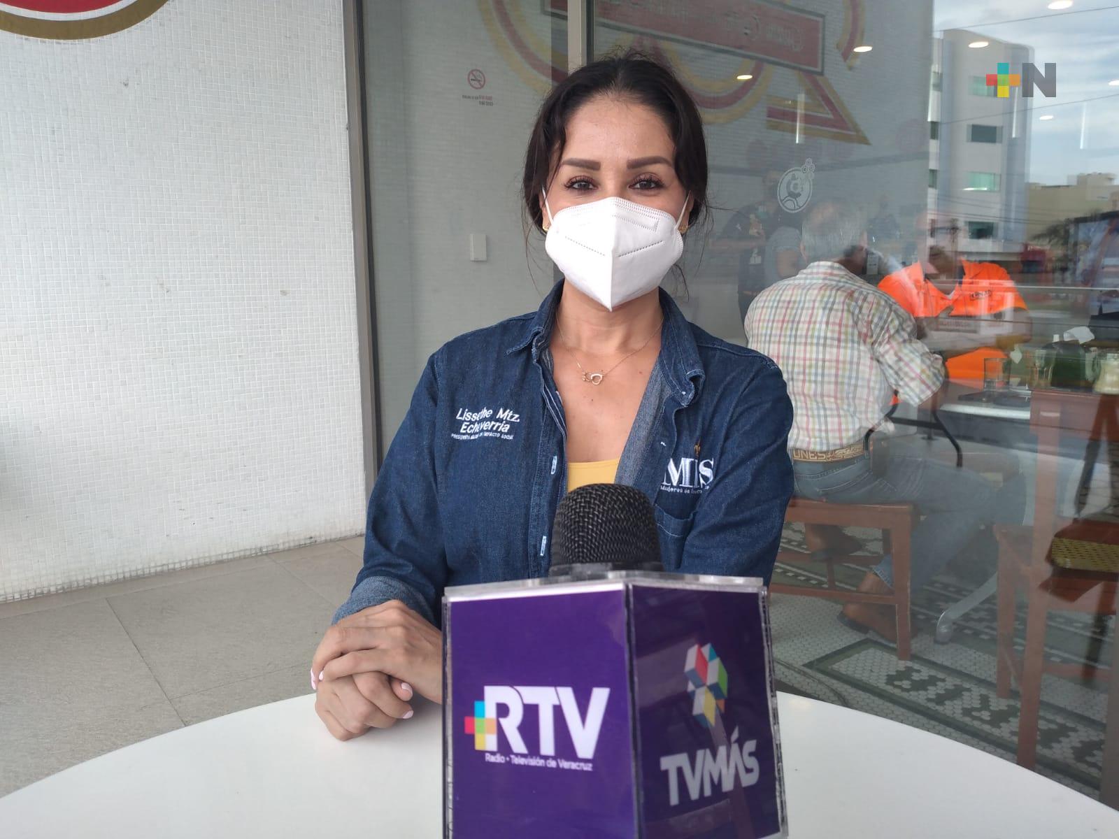 Fundación de Mujeres de Impacto Social instaló acopio en Boca del Río para afectados huracán Grace