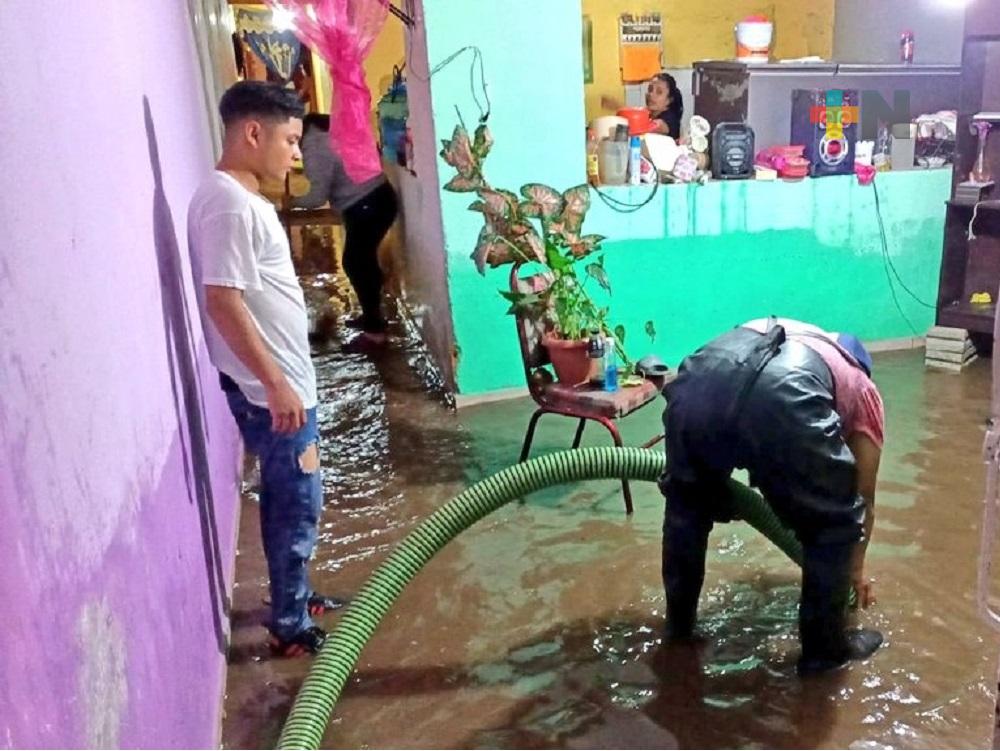 Afectadas más de 40 familias de la colonia Revolución de Xalapa por lluvias del pasado domingo