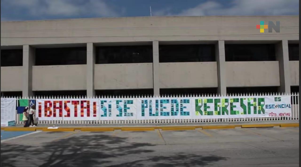 Movimiento civil Abre Mi Escuela, pide regresar a clases presenciales pero con medidas preventivas