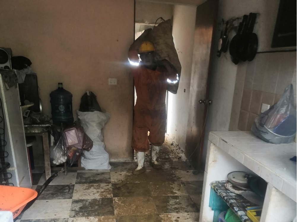 Realiza PC Xalapa, censo de afectados para apoyar con recursos de Declaratoria de Emergencia