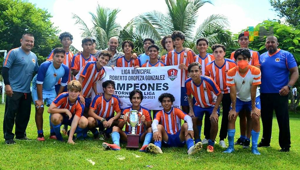 Atlético Veracruz Sub-15 se proclamó “Campeón de Campeones”