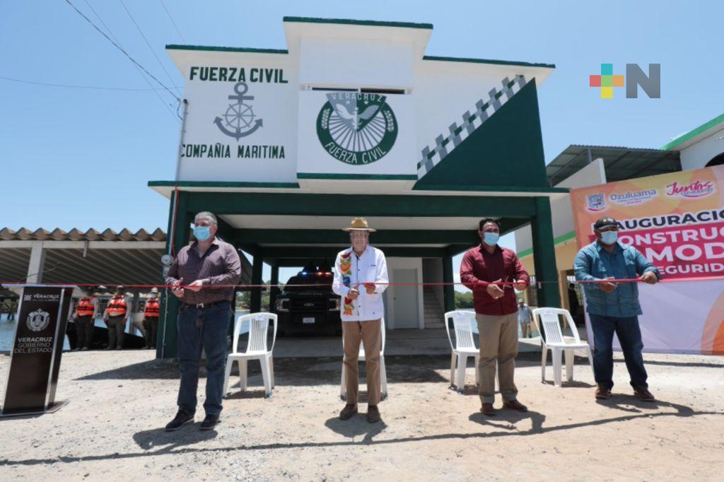 Gobernador Cuitláhuac García Jiménez reconoce labor del Secretario de Seguridad Pública