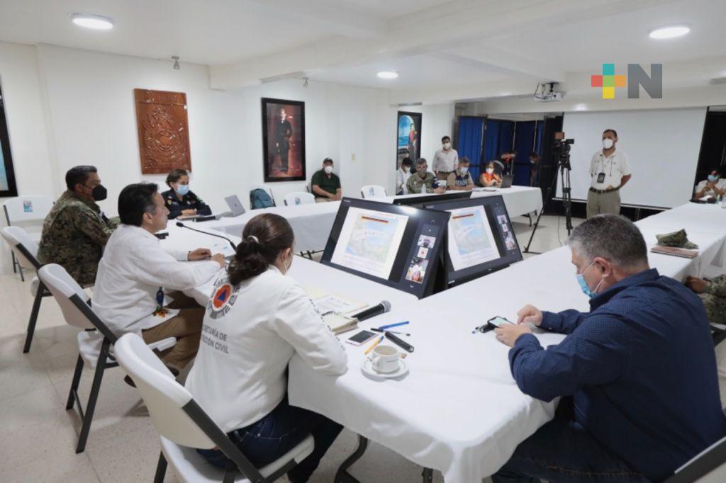 Listo el Plan Operativo de Emergencias Estatal para hacer frente al ciclón «Grace»
