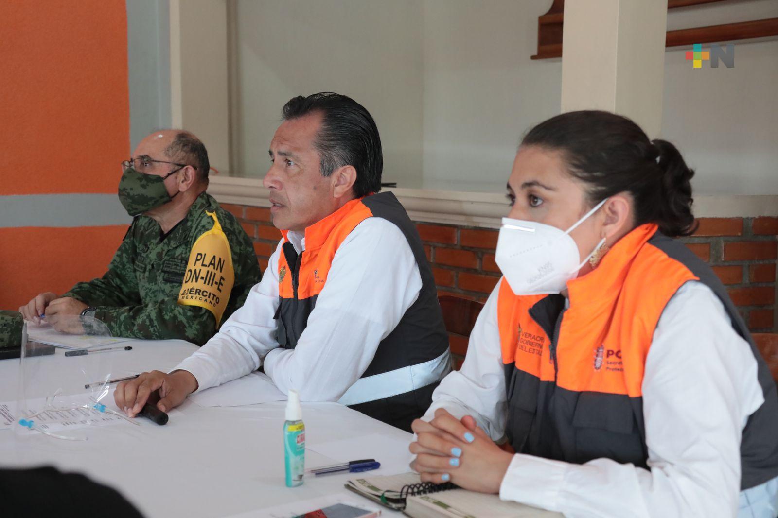 Municipios coordinados para responder a los efectos de Grace: Gobernador