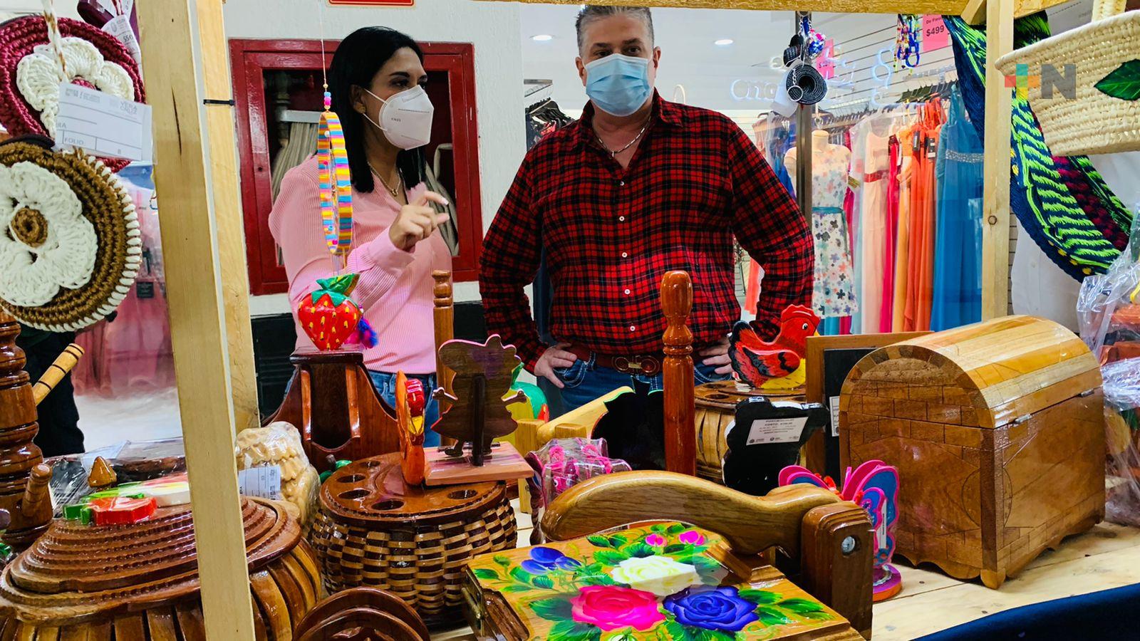 Promueve SSP exposición y venta de artesanías de personas privadas de la libertad en Veracruz