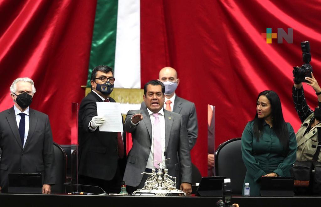 Legislador de Minatitlán es el presidente de la Cámara de Diputados