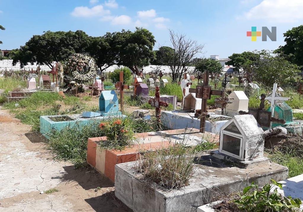 Panteón Municipal de Veracruz llegó a máxima capacidad de espacio físico
