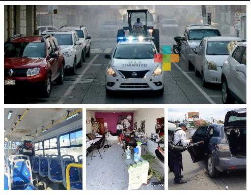 Para evitar más contagios de Covid, autoridades de Tuxpan refuerzan medidas sanitarias