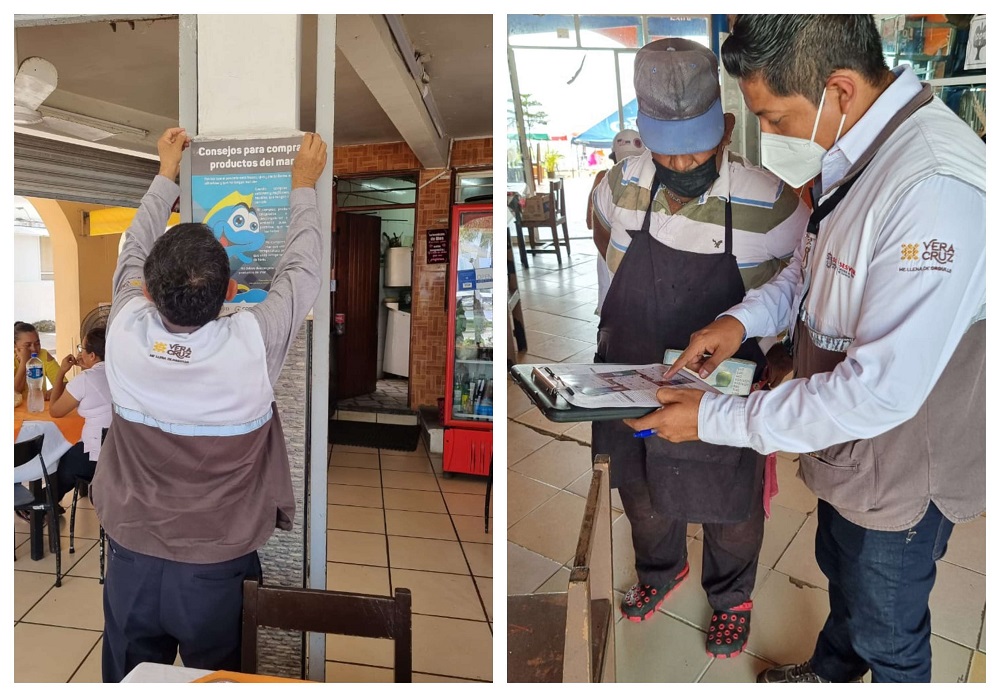 SESVER promueve buenas prácticas de higiene y medidas contra COVID-19 en restaurantes