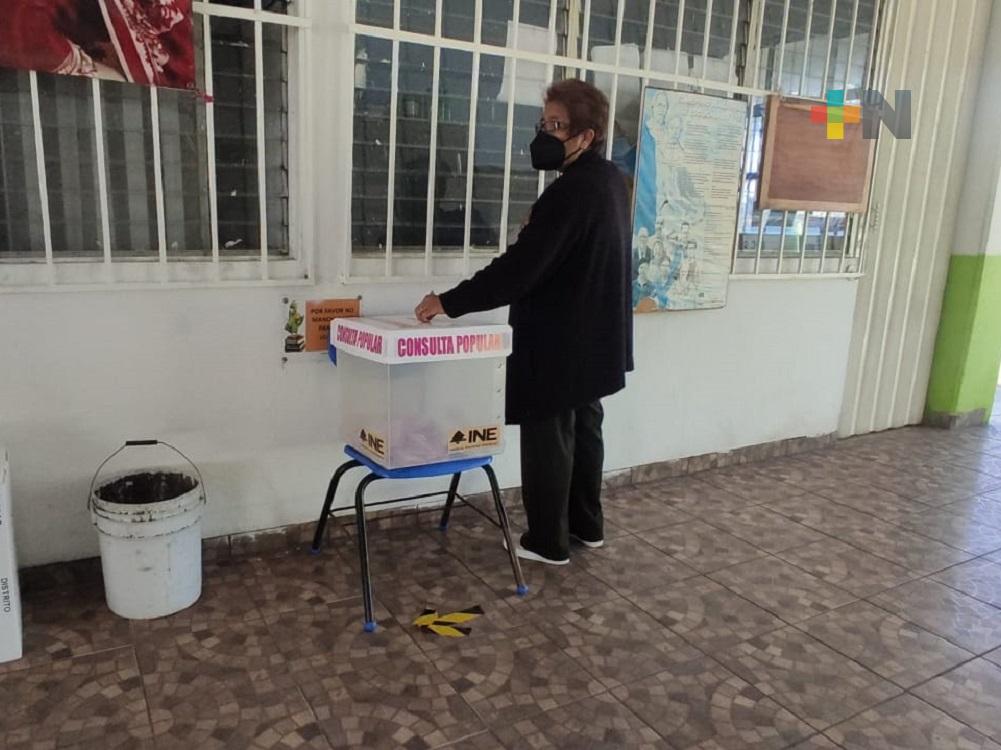 Se instalaron 195 mesas receptoras para Consulta Popular en nueve municipios de zona centro de Veracruz