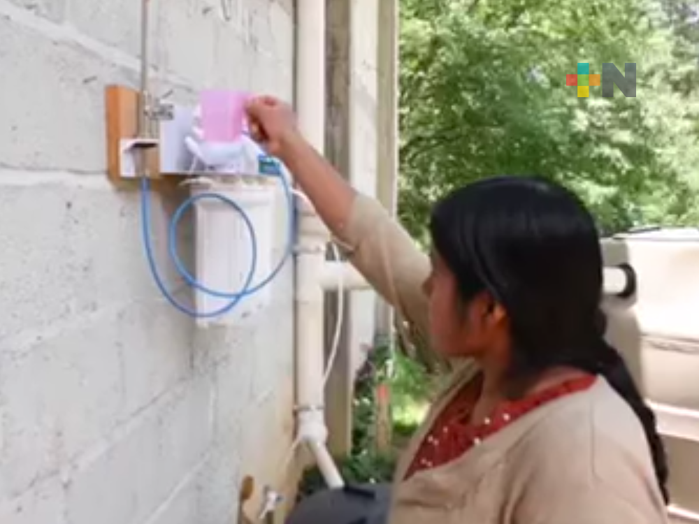 CAEV construyó infraestructura hidráulica en los municipios de Soledad Atzompa y Tehuipango