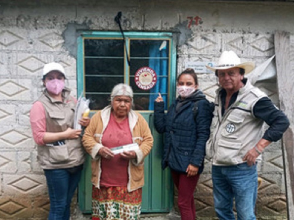 Suma Bienestar municipios de Puebla e Hidalgo a censo de daños por huracán Grace