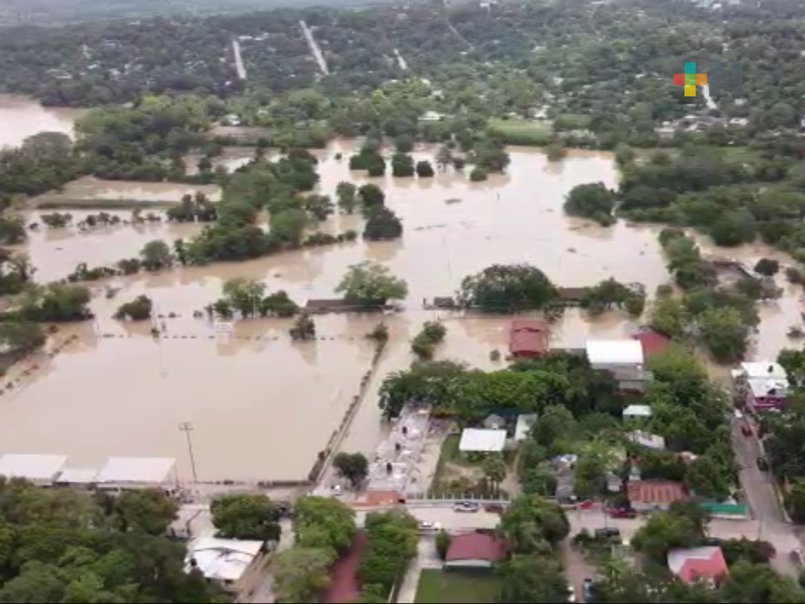 Hay 200 evacuados en albergues temporales en el municipio de Tempoal