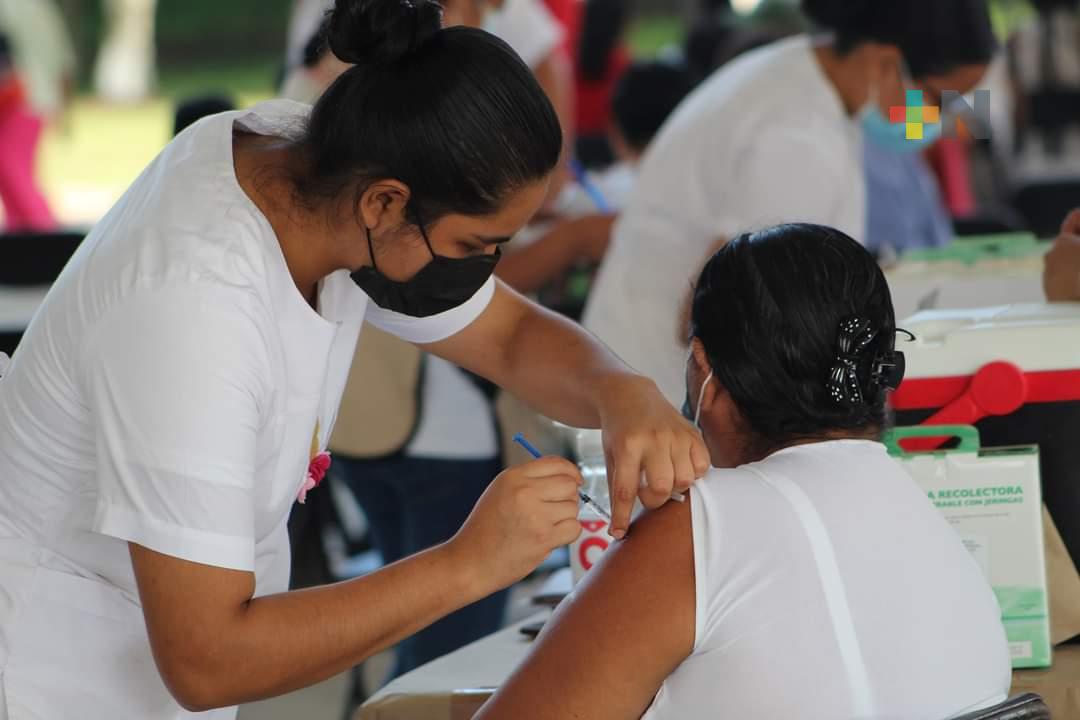 Del 4 al 7 de agosto vacunarán contra COVID-19 a personas en municipios del sur de Veracruz