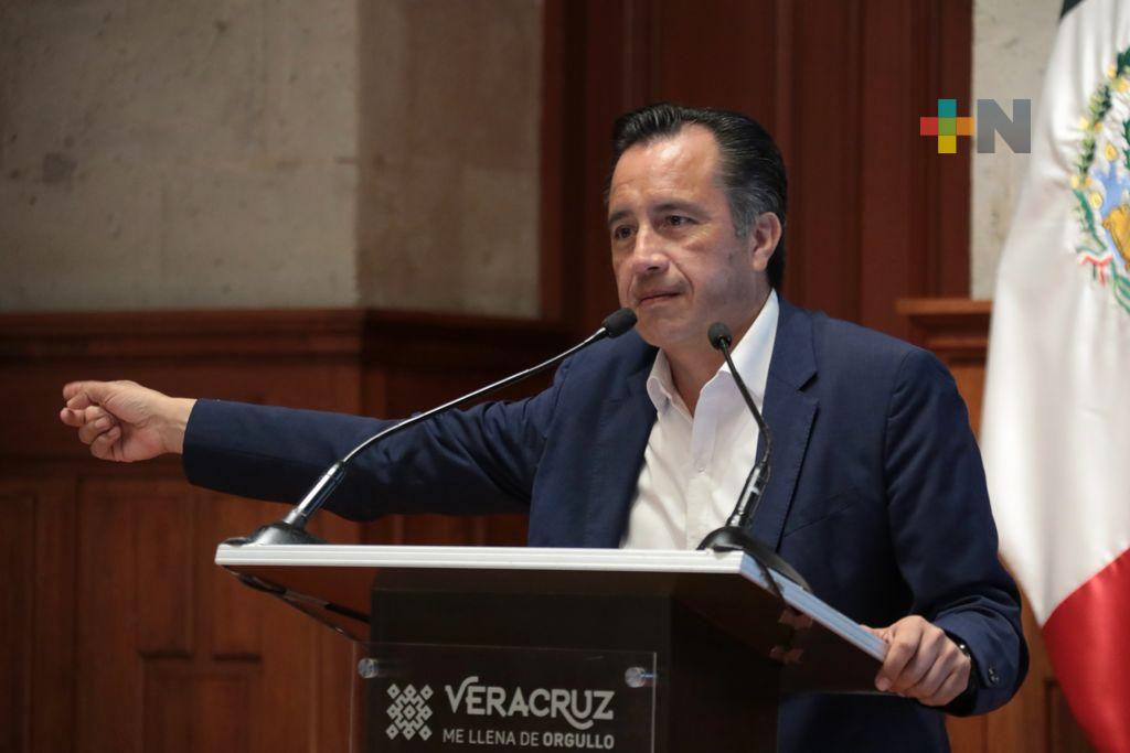 Veracruz inaugurará próximamente el Centro Nacional de Identificación: Cuitláhuac García